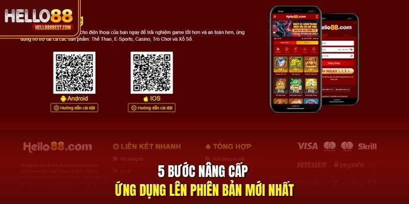 5 bước nâng cấp ứng dụng lên phiên bản mới nhất