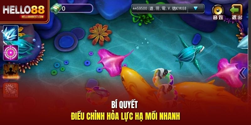 Bí quyết điều chỉnh hỏa lực hạ mồi nhanh