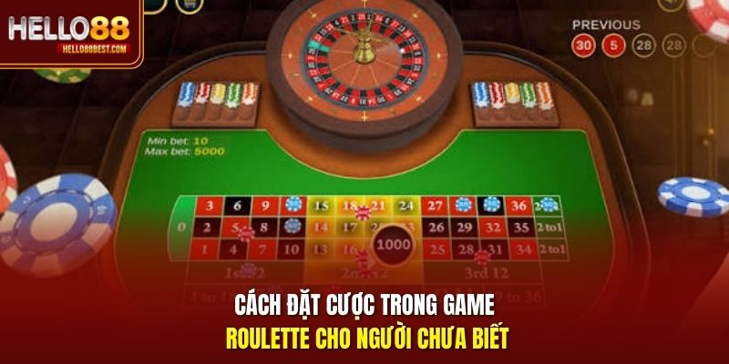 Cách đặt cược trong game Roulette cho người chưa biết